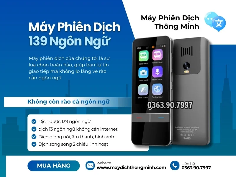 Máy phiên dịch cầm tay