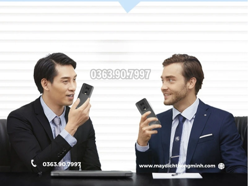 Máy Phiên Dịch Ngôn Ngữ cầm tay 2 Chiều