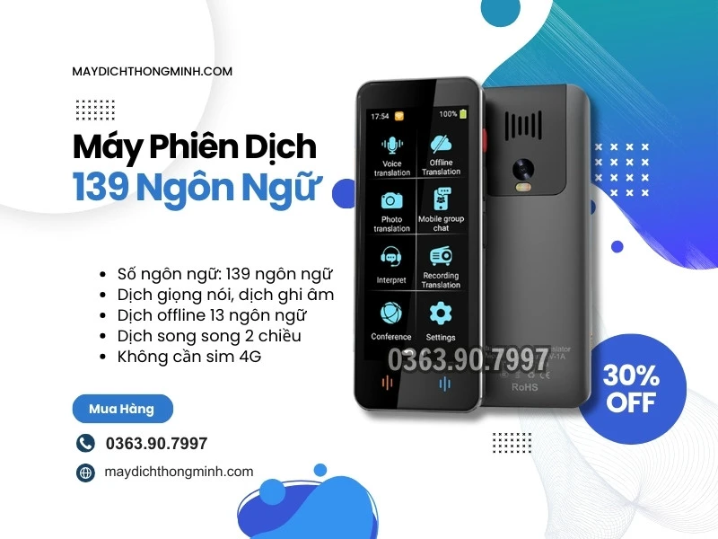 Mua Bán Máy phiên dịch, máy thông dịch tại Tuyên Quang