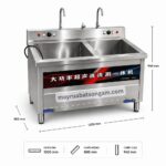 Máy Rửa Bát Công Nghiệp Sóng Âm 1m2 XW 1200