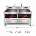 Máy Rửa Bát Công Nghiệp Sóng Âm 1m5 XW 1500