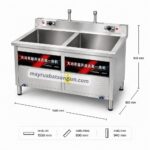 Máy Rửa Bát Công Nghiệp Sóng Âm 1m5 XW 1500