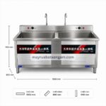 Máy Rửa Bát Công Nghiệp Sóng Âm 1m8 XW 1800