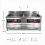 Máy Rửa Bát Công Nghiệp Sóng Âm 2m XW 2000