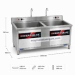 Máy Rửa Bát Công Nghiệp Sóng Âm 2m XW 2000