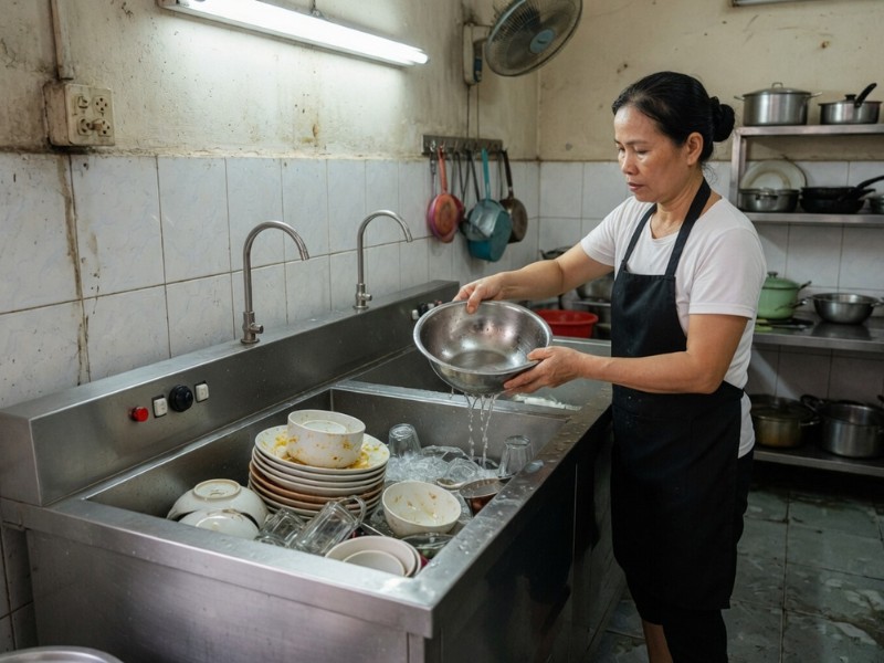 Cung cấp máy rửa chén bát công nghiệp tại Hà Tĩnh giá tốt