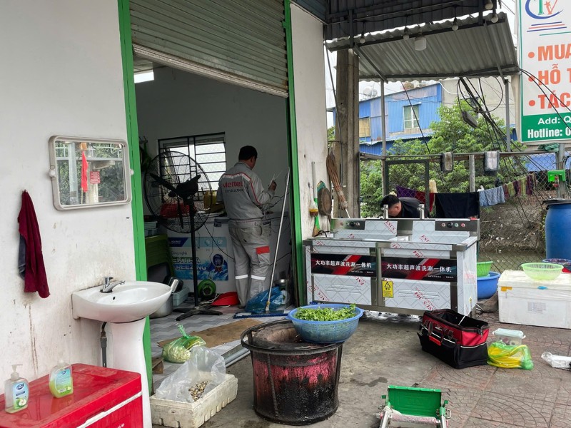 Cung cấp máy rửa bát công nghiệp tại Ninh Bình giá tốt