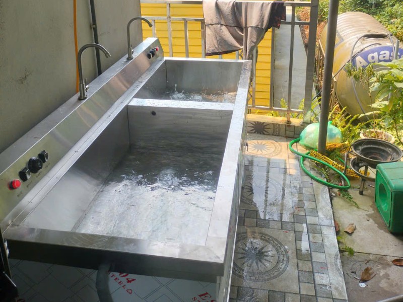 Cung cấp máy rửa bát công nghiệp sóng âm tại Thài Bình giá tốt