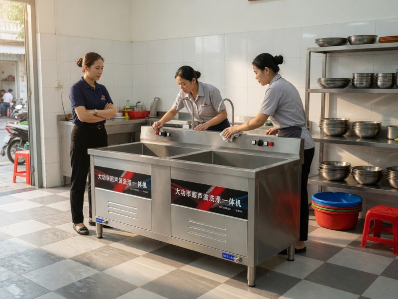 Cung cấp máy rửa chén bát công nghiệp tại Bình Thuận giá tốt